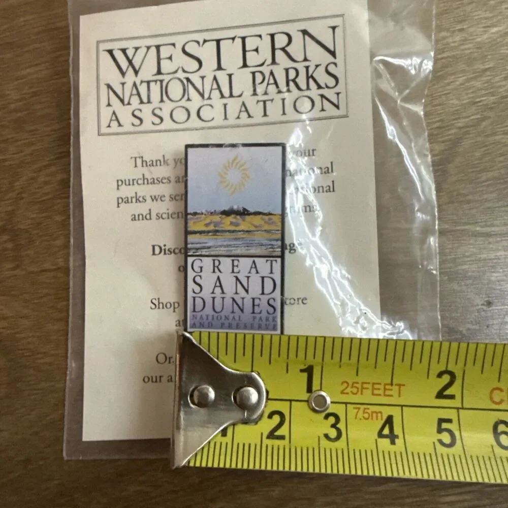 Great Sand Dunes National Park And Preserve Colorado Pin Travel Souvenir USA
